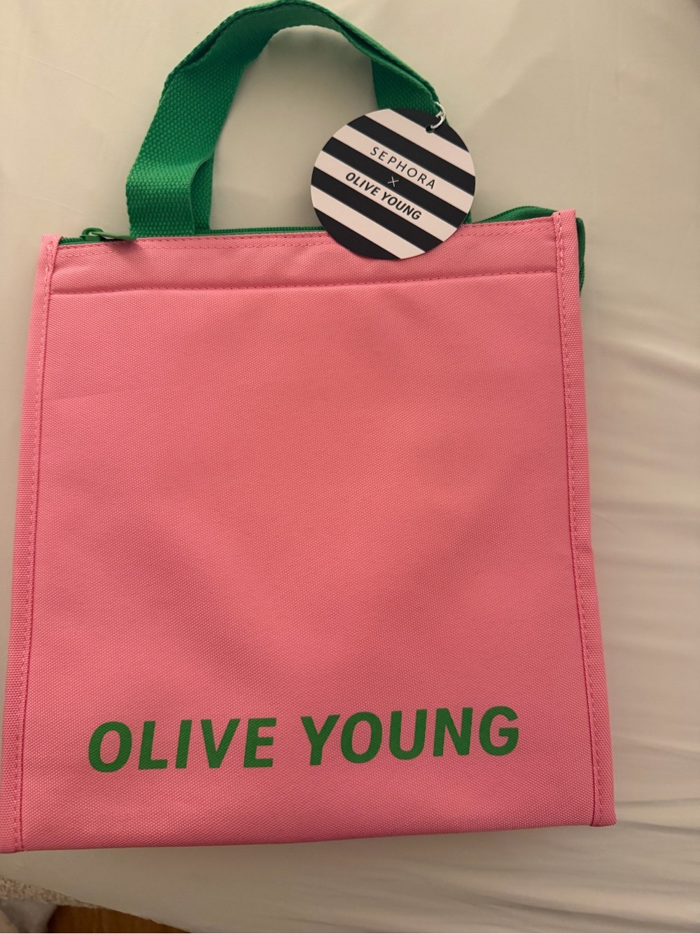 Sephora x Olive Young Insulated Tote Bag